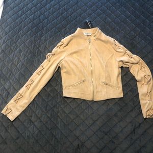 NWT Fashion nova blazer size s  nude color